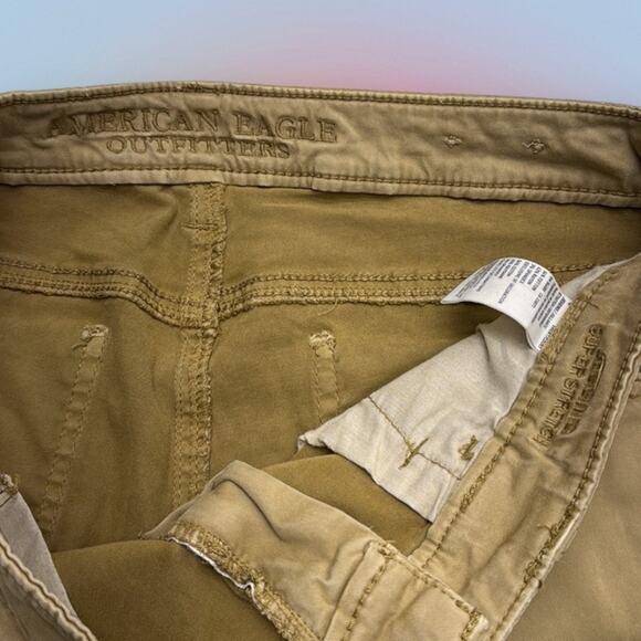 AMERICAN EAGLE Women’s 8 Short Tan JEGGINGS - Picture 5 of 5